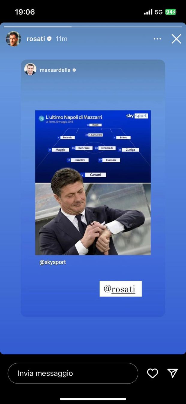FOTO – Mazzarri torna al Napoli e arriva il ricordo di un ex Fiorentina- immagine 2