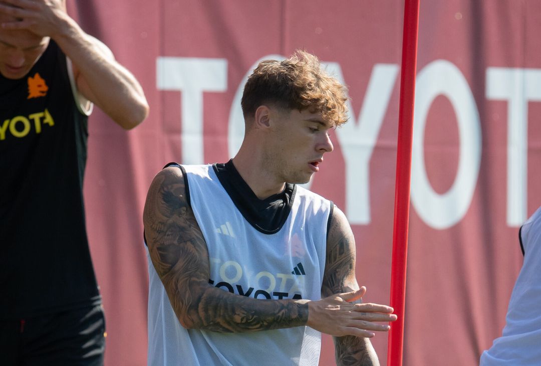 Roma, allenamento mattutino a Trigoria in vista dell’Hellas Verona – FOTO GALLERY - immagine 37