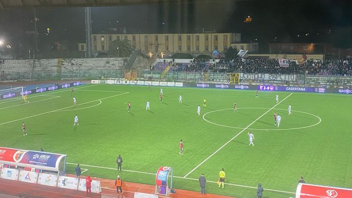 Serie C, derby campano: Casertana dilaga col Sorrento, 4-0 Serie C, derby campano: Casertana dilaga col Sorrento, 4-0 - immagine 1