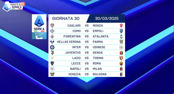 Ecco il calendario della nuova Serie A 2024-25, dalla 1a alla 38a: quando i derby e Juve-Napoli- immagine 31