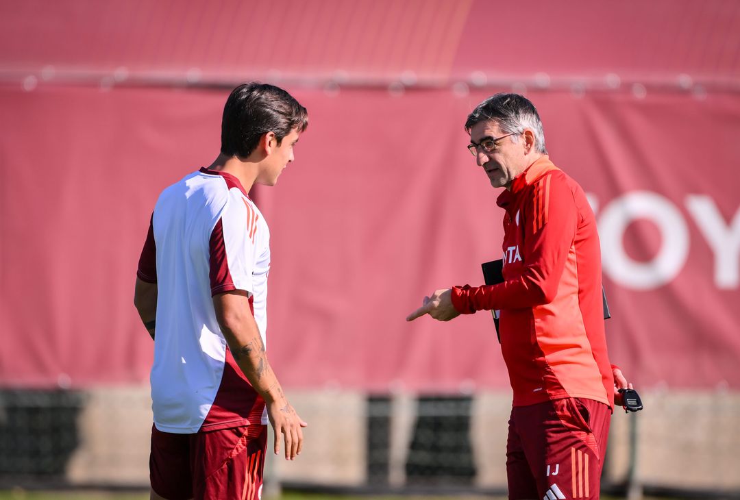Trigoria, la rifinitura alla vigilia della gara contro l’Union SG – FOTO GALLERY - immagine 17