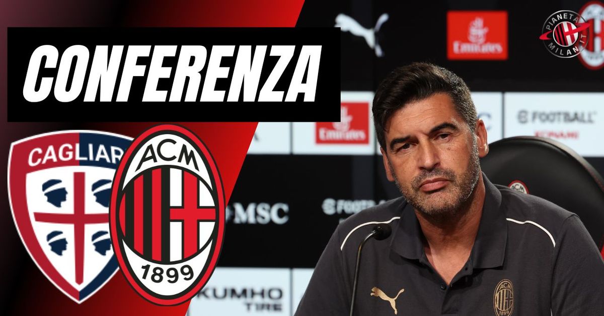 Cagliari Milan, la conferenza stampa di Fonseca in diretta | LIVE News