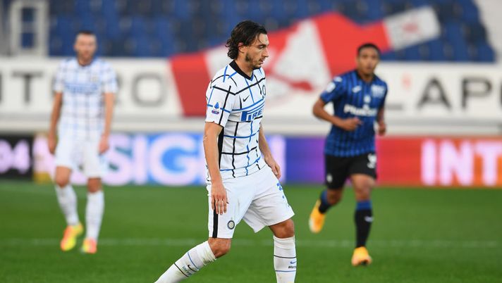 BERGAMO, ITALY - NOVEMBER 08: Matteo Darmian of FC Internazionale in action during the Serie A match between Atalanta BC and FC Internazionale at Gewiss Stadium on November 8, 2020 in Bergamo, Italy. (Photo by Claudio Villa - Inter/Inter via Getty Images) Darmian ritrova il Toro: “In granata raggiunti traguardi impensabili” - immagine 1