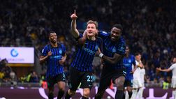 L’esultanza, gli occhi lucidi e l’abbraccio con Bastoni: Barella è tornato al centro dell’Inter
