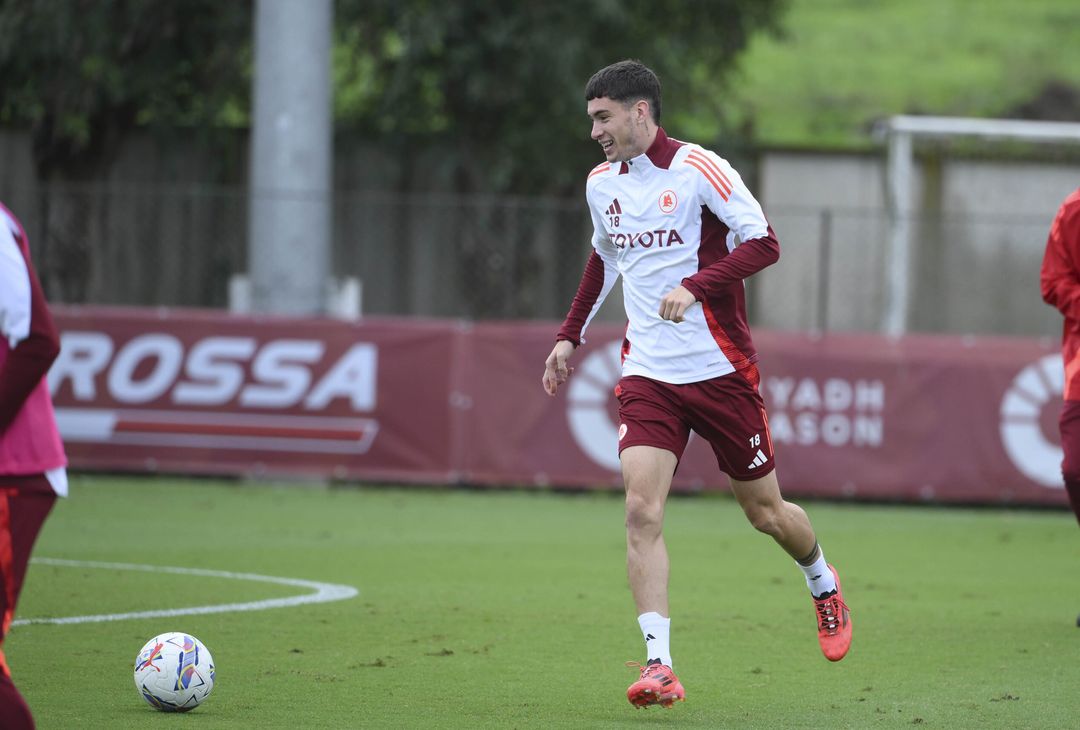 Trigoria, la rifinitura alla vigilia dell’Inter – FOTO GALLERY - immagine 28