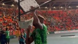 Osimhen, gioia incontenibile per la finale: la pazza esultanza del bomber azzurro