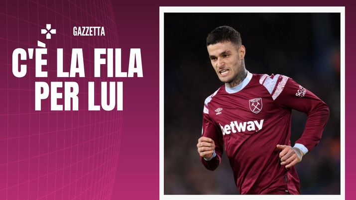 Gianluca Scamacca (attaccante West Ham), obiettivo di calciomercato del Milan | AC Milan News (Getty Images) Gianluca Scamacca West Ham Calciomercato AC Milan
