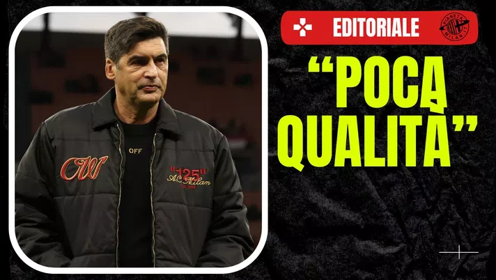 Paulo Fonseca AC Milan Milan-Juventus 0-0 Serie A 2024-2025