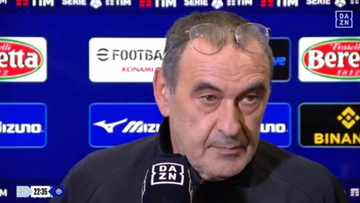 Lazio-Inter, Sarri: “Ecco perché ho scelto di tenere fuori Luis Alberto” - immagine 1