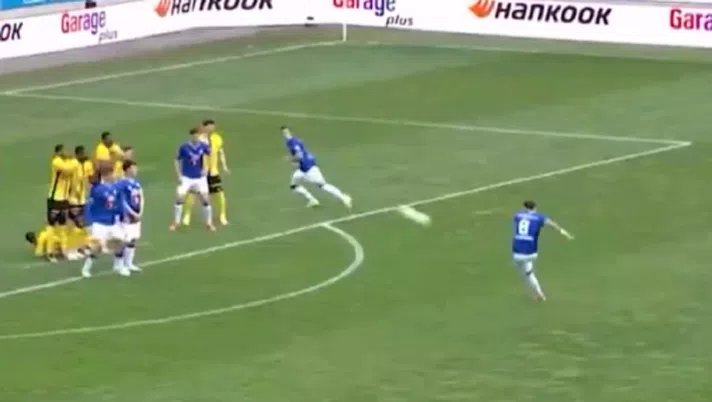 VIDEO/ Aleksandar Stankovic come papà Dejan: altra gemma su punizione - immagine 1