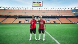 Milan, Fedez a San Siro: “Prima volta allo stadio” | FOTO
