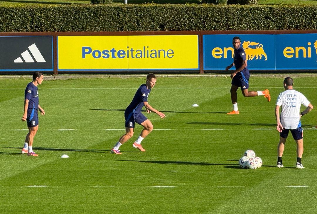 FOTO VN – Kean, Piccoli e Nicolussi a tinte azzurre: l’allenamento a Coverciano - immagine 14