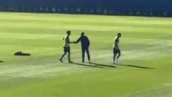 VIDEO VN – “Prima” rifinitura per Galloppa. Il saluto con Ranieri