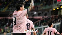 Matteo Brunori scelto dai tifosi come miglior giocatore di Palermo-Frosinone