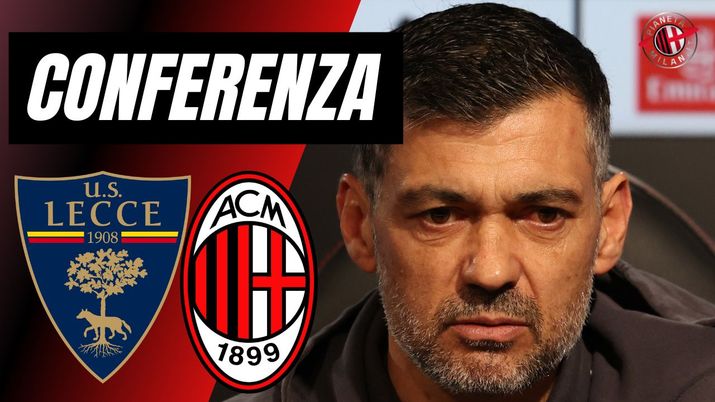Lecce-Milan, Conceicao (allenatore rossonero), parla LIVE in conferenza stampa | (Getty Images) Sergio Conceicao conferenza LIVE Lecce Milan Serie A News