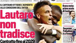 EDICOLA CDS – Lautaro non tradisce: aumento alle condizioni dell’Inter