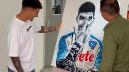Di Lorenzo, il capitano azzurro diventa un’opera d’arte: tela da mozzare il fiato!