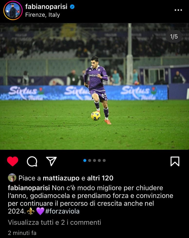 Parisi guarda avanti: “Messe le basi per regalare a Firenze un grande 2024”- immagine 2