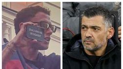 Calabria canzona Conceicao per il sigaro: e i Milanisti si arrabbiano