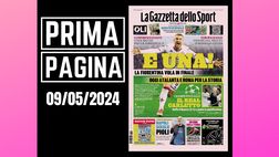 Prima pagina Gazzetta dello Sport: “Conference League, Fiorentina in finale”