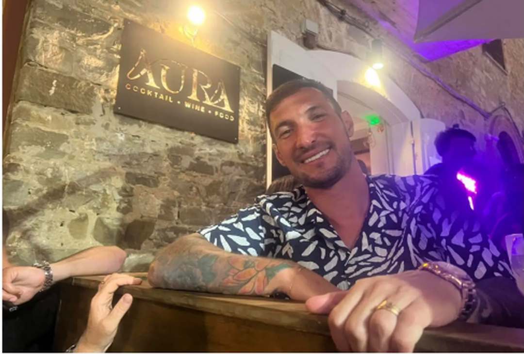 L'attaccante del Napoli Matteo Politano sta trascorrendo questo periodo di vacanza in Cilento.