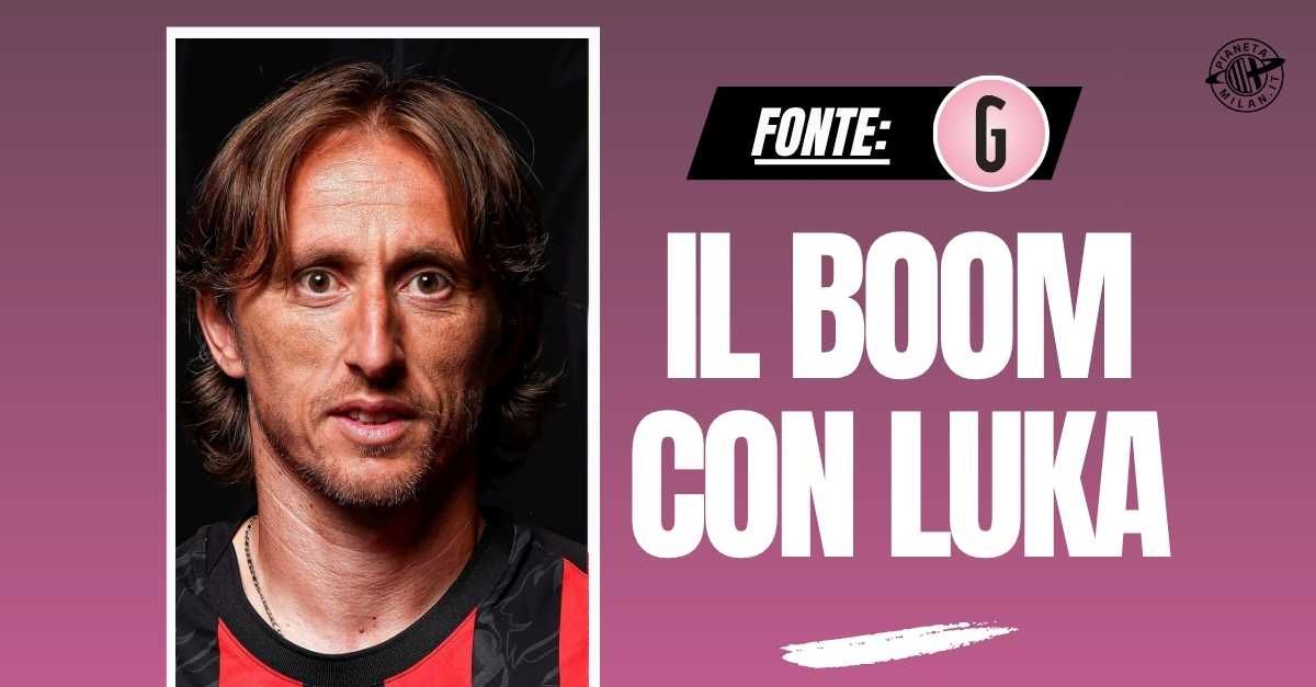 abbonamenti milan a quota oltre 30mila anche grazie a modric il motivo