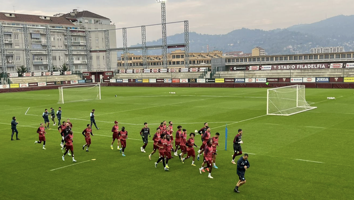 Torino, l’allenamento al Filadelfia: Adams non si è allenato in gruppo - immagine 1