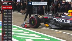 VIDEO / Verstappen, che fai? Sbatte all’uscita dai box