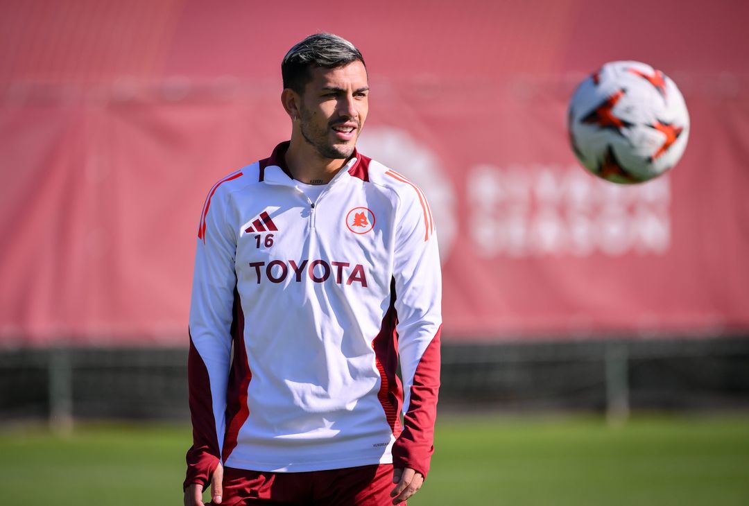 Trigoria, la rifinitura alla vigilia della gara contro l’Union SG – FOTO GALLERY - immagine 10