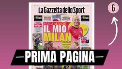 Prima pagina Gazzetta dello Sport: “Allegri: ‘Il mio Milan'”