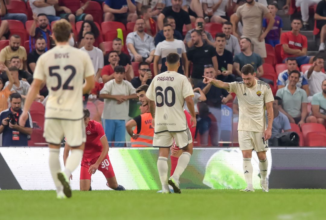 Amichevole, Partizani-Roma 1-2 – FOTO GALLERY - immagine 26