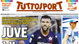 PRIMA PAGINA TUTTOSPORT OGGI: “Conte, eccoti Lukaku: il Chelsea accetta l’offerta”