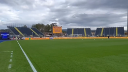 Tutto pronto al Castellani: il Napoli è arrivato allo stadio dove affronterà l’Empoli