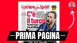 Prima pagina Corriere dello Sport: “Inter, c’è il turco. Milan, Paratici DS”