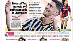 EDICOLA / CdS: “Juve danno zero. Inter a caccia del match point