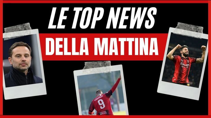 Top News AC Milan 10 novembre 2023