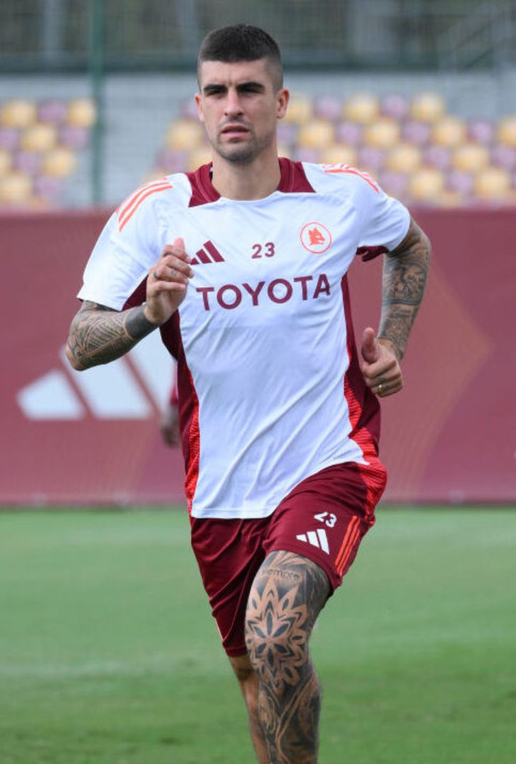 Roma, l’allenamento prima della partenza per la Svezia – FOTO GALLERY - immagine 18