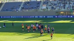 VIDEO VN – Allenamento terminato. Applausi al Viola Park