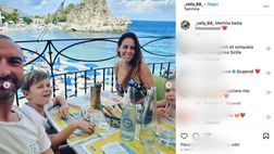 FOTO Palermo: gita a Taormina con la famiglia per Lucioni