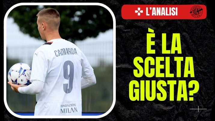 Francesco Camarda (attaccante AC Milan Primavera) può essere convocato per Milan-Fiorentina di sabato 25 novembre in Serie A | News (Getty Images) Milan-Fiorentina Camarda