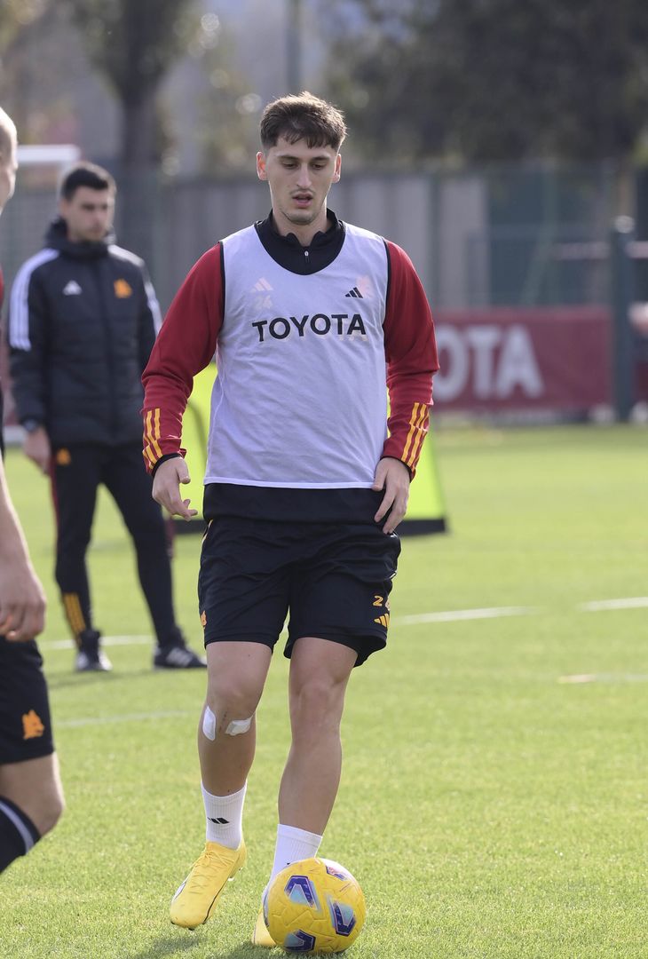 Roma, il secondo allenamento in vista della Fiorentina – FOTO GALLERY - immagine 6