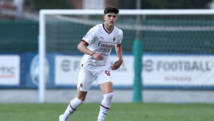 Davide Bartesaghi, calciatore del Milan Primavera (getty images)