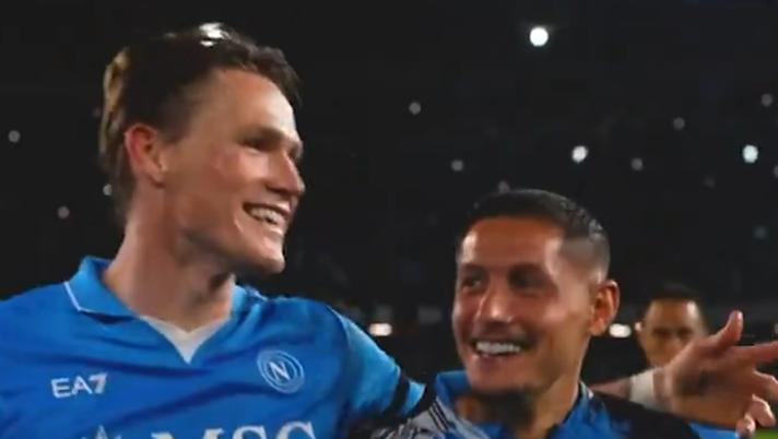 VIDEO McTominay, abbraccio con Mazzocchi a fine gara: la frase da brividi di Scott - immagine 1