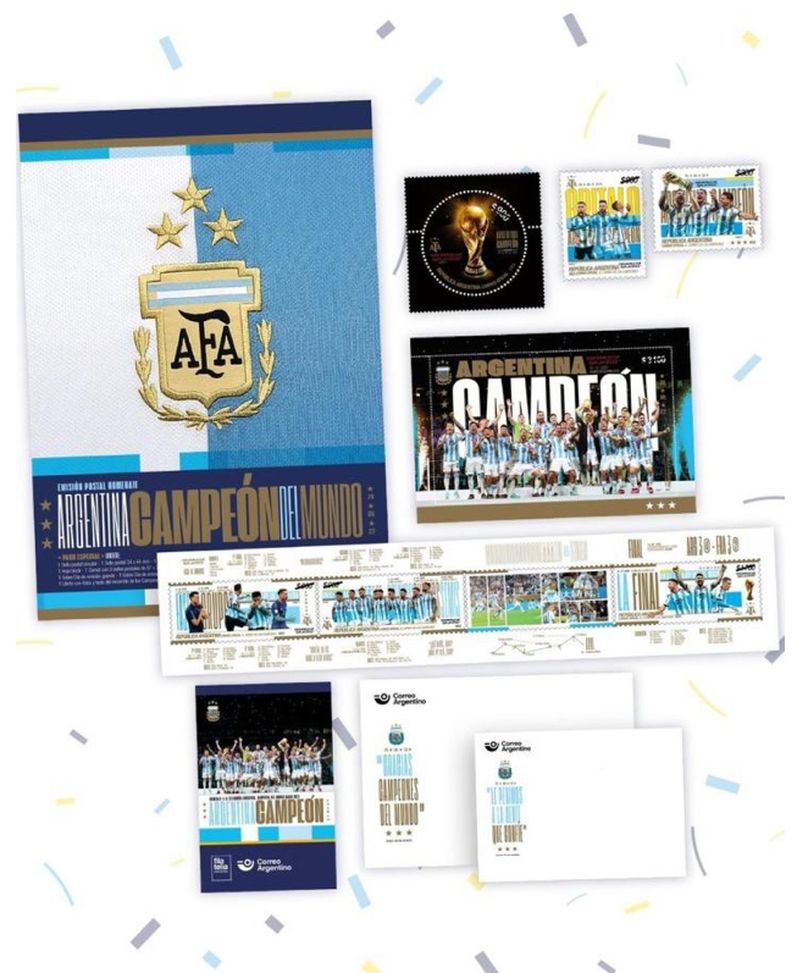 Filatelia Mundial: le Poste argentine e i francobolli commemorativi di Qatar 2022- immagine 2