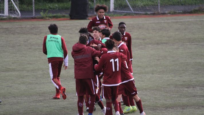Esultanza al gol di Ceica Torino Under 15