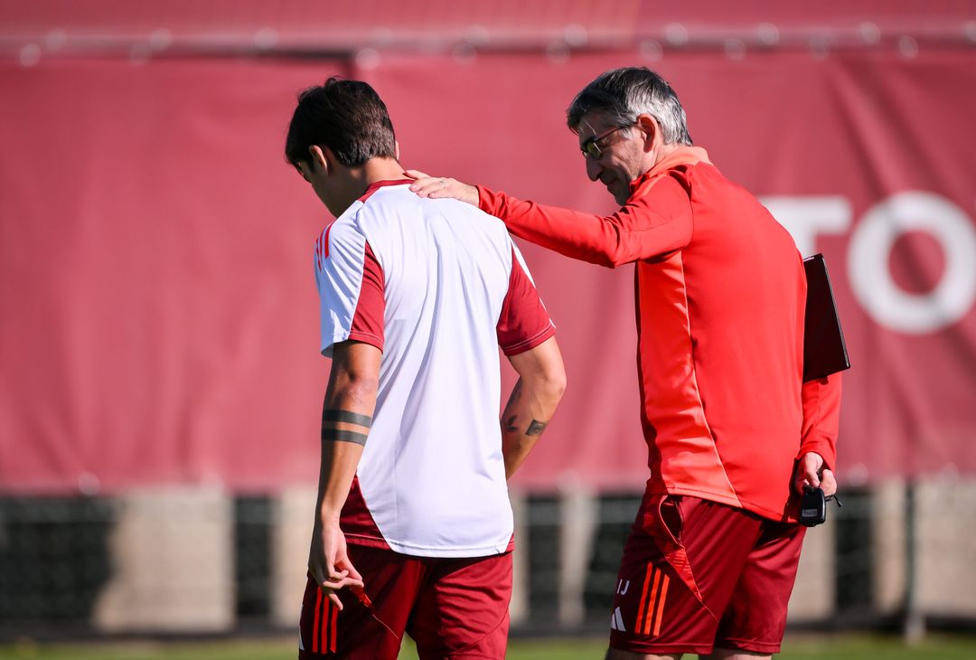 Trigoria, la rifinitura alla vigilia della gara contro l’Union SG – FOTO GALLERY - immagine 20