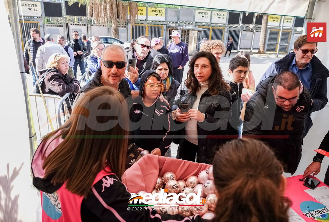 FOTO PALERMO: Tombola con Stefano Piazza e Chris Clun al ‘Renzo Barbera’ (Gallery) - immagine 3