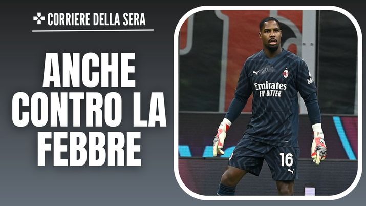 Mike Maignan AC Milan Milan-Fiorentina 1-0 Serie A 2023-2024