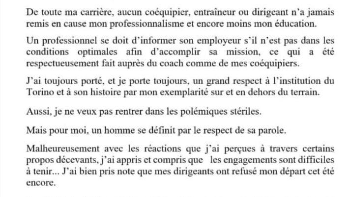 Nkoulou: “La società non ha mantenuto le promesse. Ma continuerò a lottare per il Toro” Nkoulou: “La società non ha mantenuto le promesse. Ma continuerò a lottare per il Toro” - immagine 1