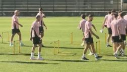 VIDEO, Comincia l’ultima seduta d’allenamento a Châtillon